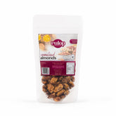 Rulop Caramelised Almonds – 160g – Premium Glazed Almonds – Sweet Crunchy Snack – Vegetarian & Kosher – Resealable Pouches